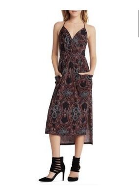 BCBGeneration paisley halter dress